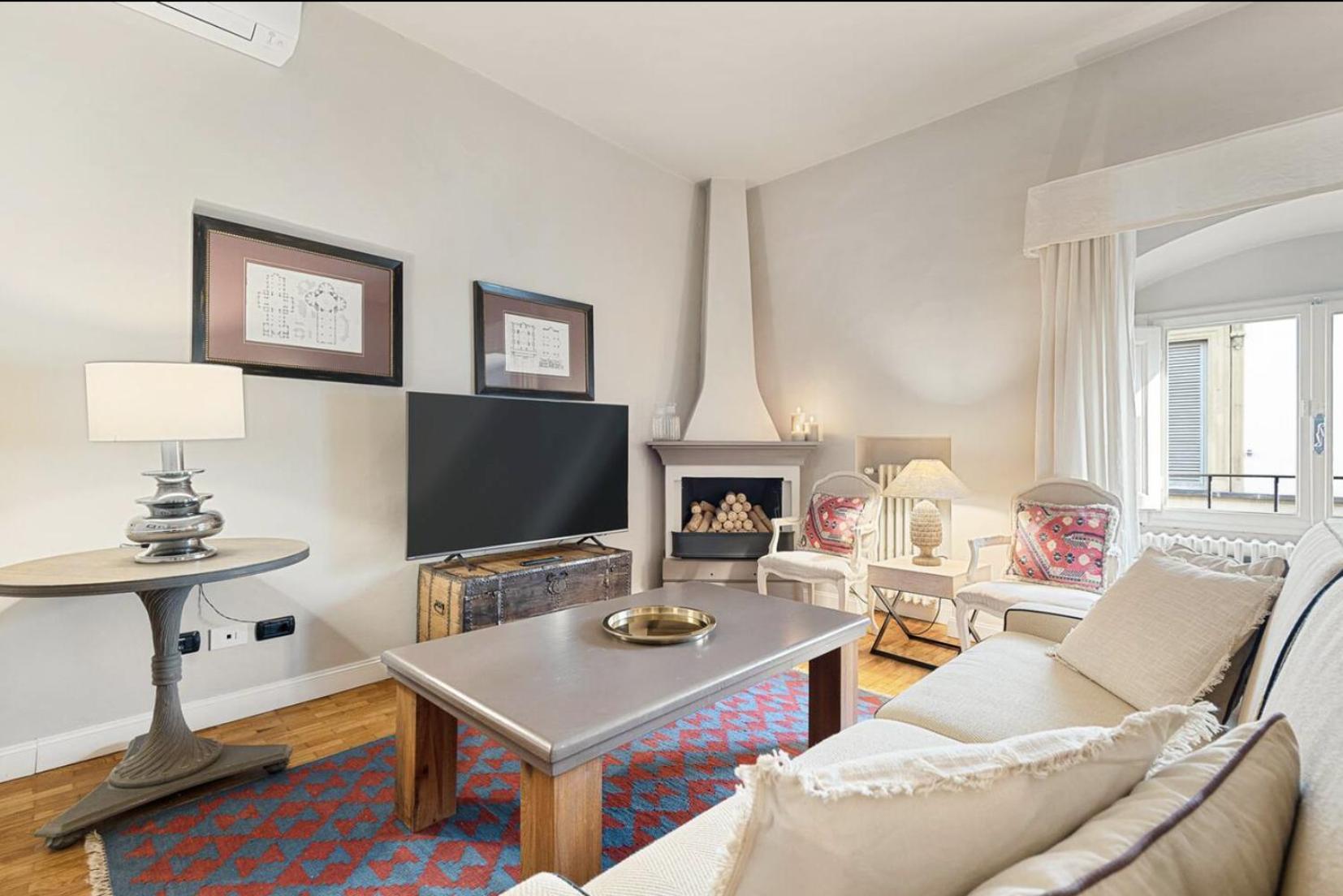 Apartamento Tornabuoni Living Florencia